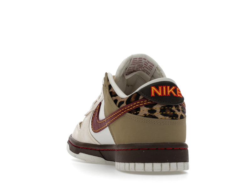 Nike Dunk Low Retro Khaki Team Red Pearl White - Khaki/Team Red/Baroque Brown/Pearl White - IM6687-262 - 25