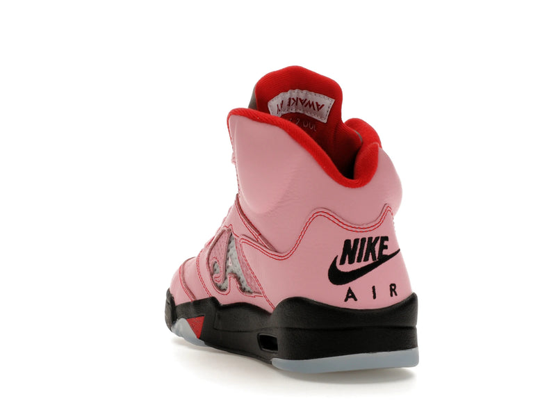 Air Jordan 5 Retro Awake Ny Arctic Pink - Arctic Pink/Metallic Silver-University Red-Black-White-Clear - DV4982-600 - 25