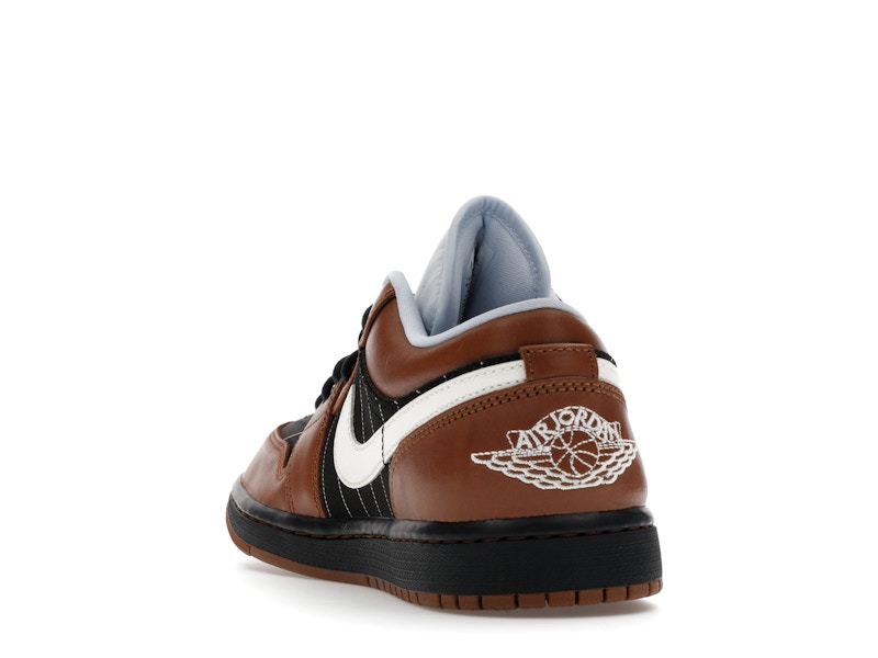 Jordan 1 Low SE Black Sail Light British Tan - vue 26