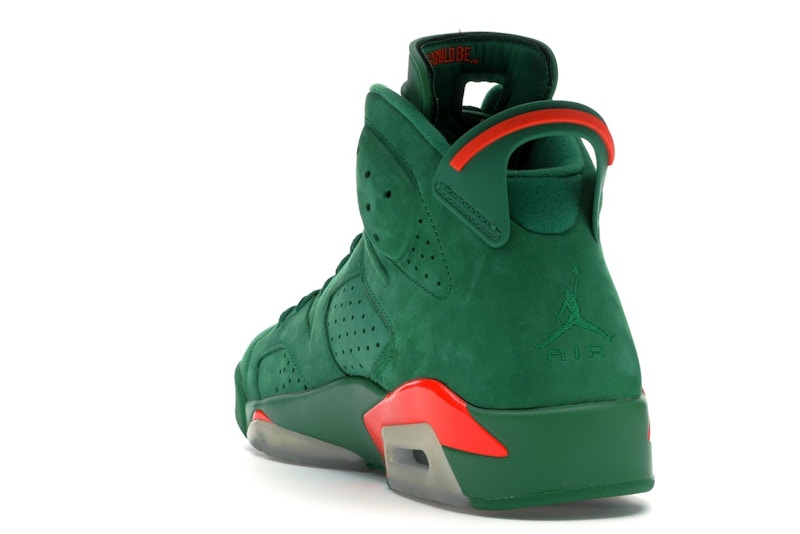 Air Jordan 6 Retro Gatorade Green - Pine Green/Orange Blaze-Pine Green - AJ5986-335 - 25