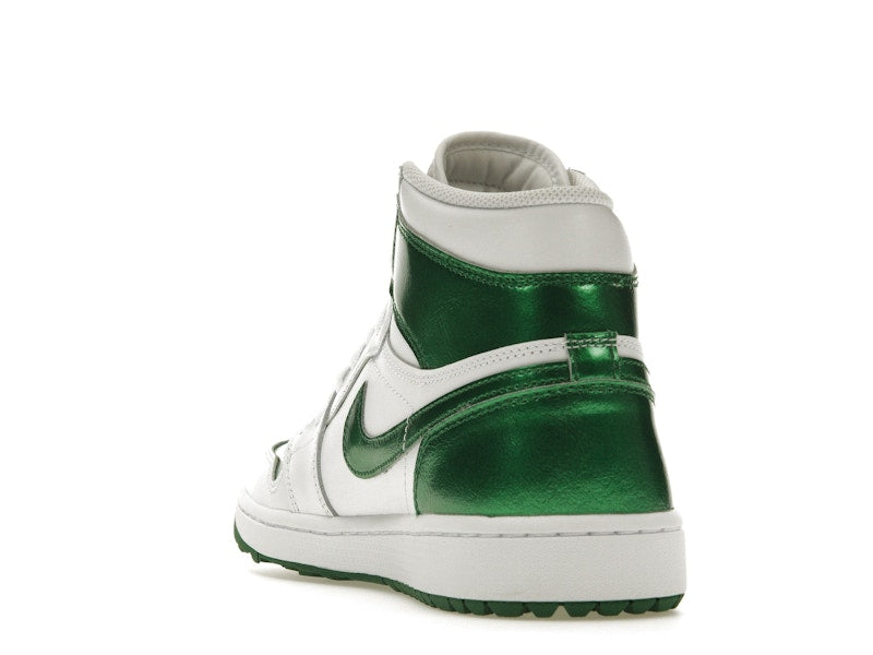 Air Jordan 1 Retro High Golf Metallic Green - White/Pine Green - DQ0660-130 - 25