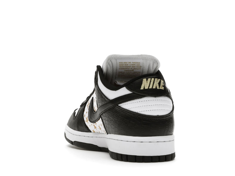 Nike SB Dunk Low Supreme Black - Black/Metallic Gold-White - DH3228-102 - 25