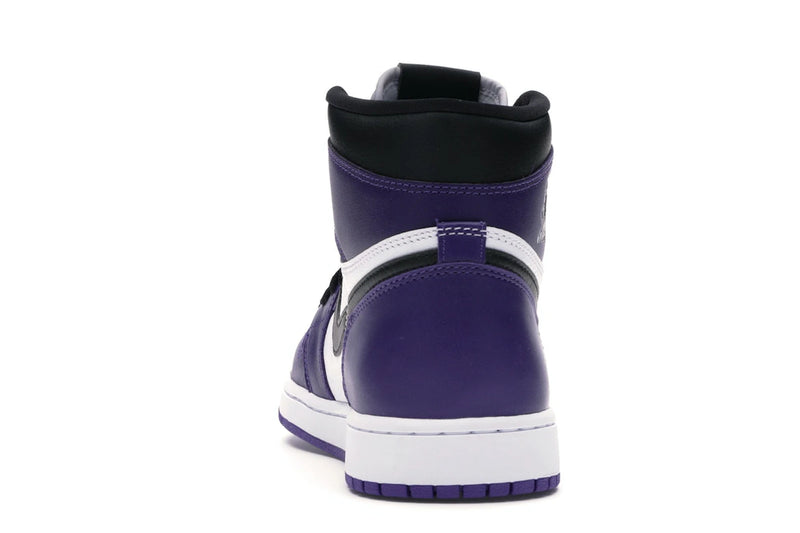 Air Jordan 1 Retro High Court Purple White - Court Purple/White-Black - 555088-500 - 26