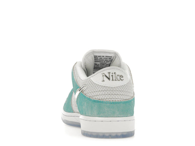 Nike SB Dunk Low April Skateboards - Turbo Green/Metallic Silver/Turbo Green - FD2562-400 - 26