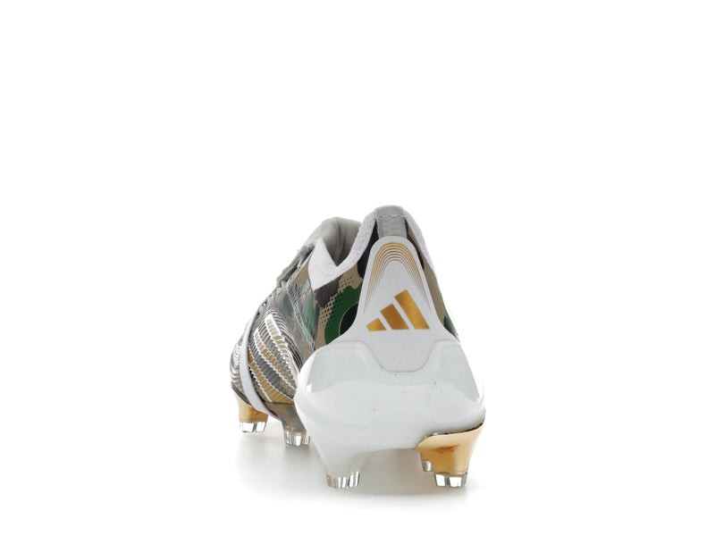 Adidas Predator Elite Foldover Tongue Fg Bape Green Camo - Hemp/Gold Metallic/White - JS3104 - 26