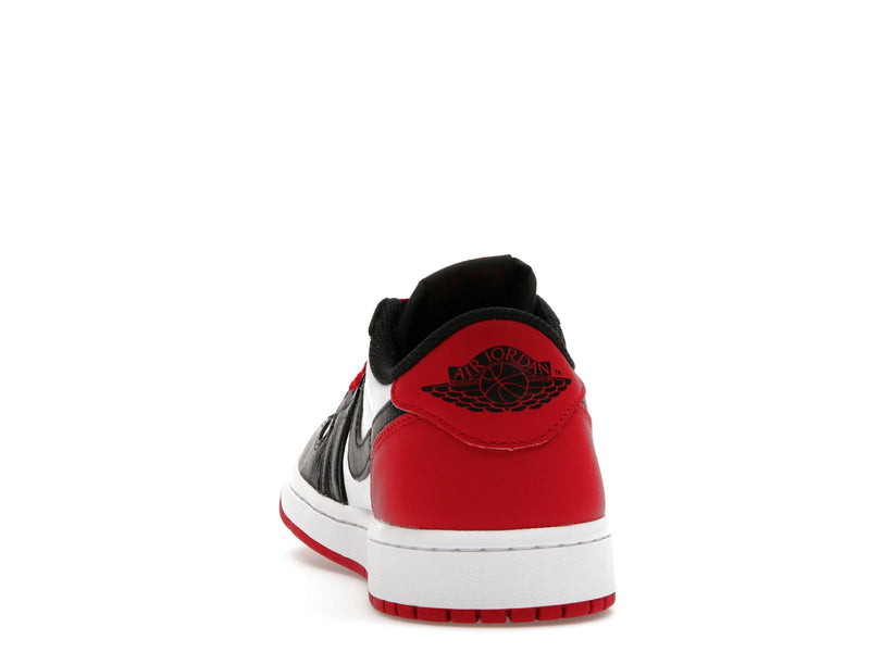 Air Jordan 1 Retro Low OG Black Toe - White/Black/Varsity Red - CZ0790-106 - 26