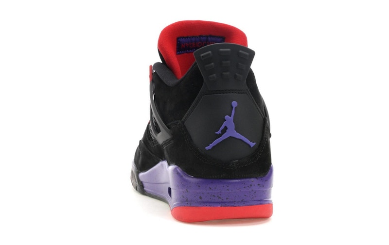 Air Jordan 4 Retro Raptors - Black/Court Purple-University Red - AQ3816-065 - 26