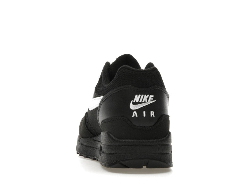 Nike Air Max 1 Black White Swoosh - Black/White/Black - FZ0628-010 - 26