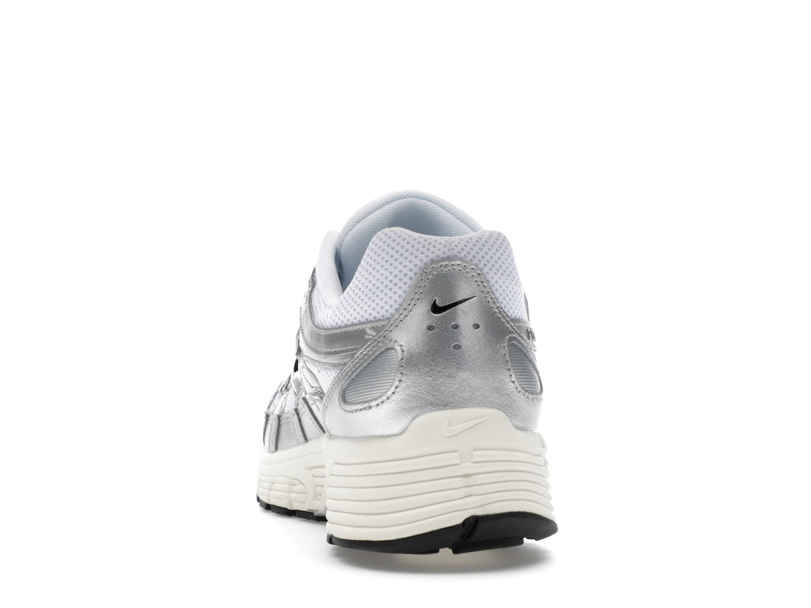 Nike P 6000 White Metallic Silver Flat Silver Black - White/Metallic Silver/Flat Silver/Black - CD6404-105 - 26