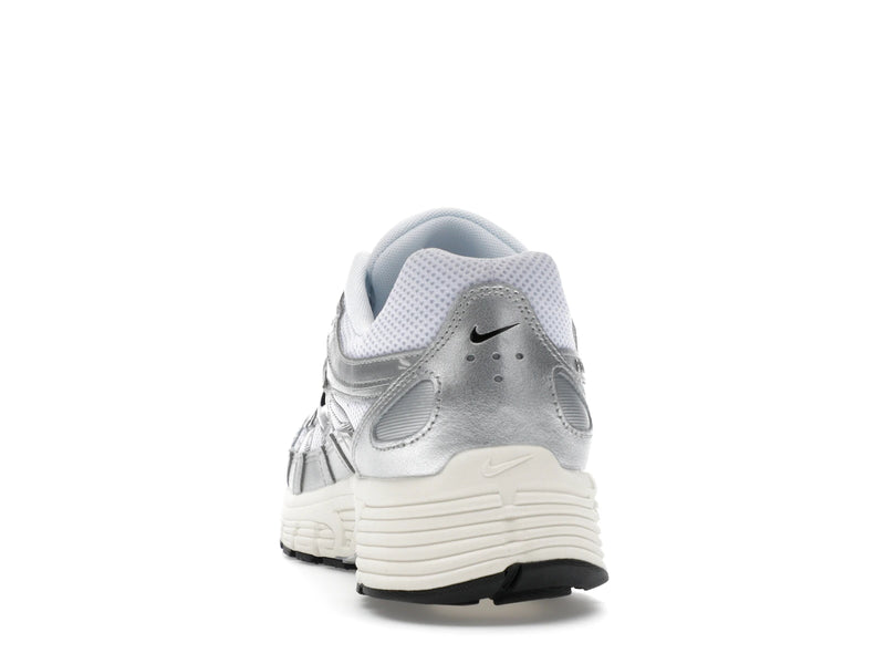 Nike P 6000 White Metallic Silver Flat Silver Black - White/Metallic Silver/Flat Silver/Black - CD6404-105 - 26