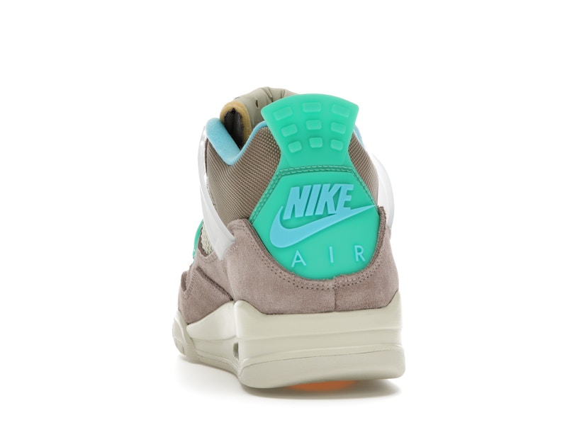 Air Jordan 4 Retro SP 30th Anniversary Union Taupe Haze - Taupe Haze/Blue Fury-Khaki-Roma Green - DJ5718-242 - 26