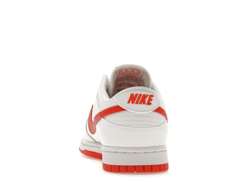 Nike Dunk Low Retro White Picante Red - visning 27