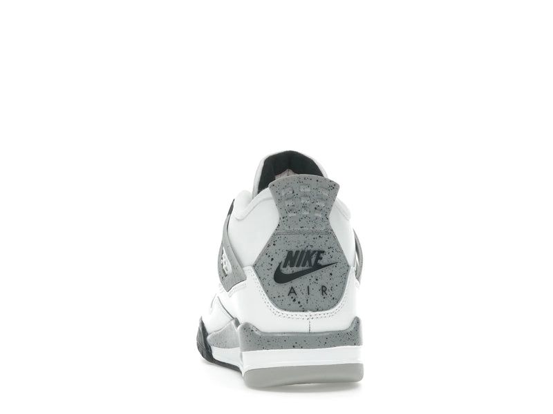 Air Jordan 4 Retro White Cement (2025) (GS) - Summit White/Fire Red-Tech Grey-Black - IB4171-100 - 26