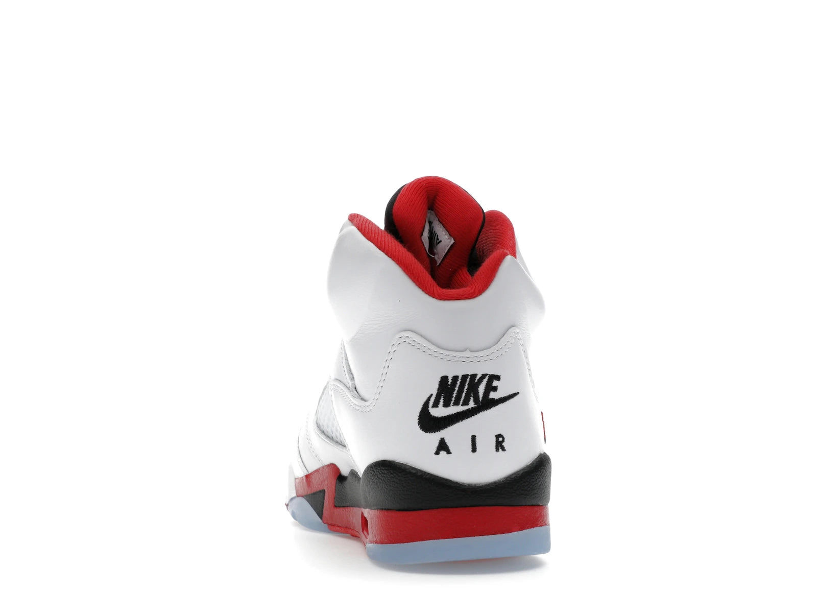 Air Jordan 5 Retro Fire Red Black Tongue (2025) (GS) - White/Fire Red/Black - HQ7980-101 - 26