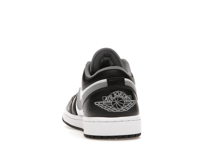 Air Jordan 1 Low Black White Grey - Black/Particle Grey-White - 553558-040 - 26