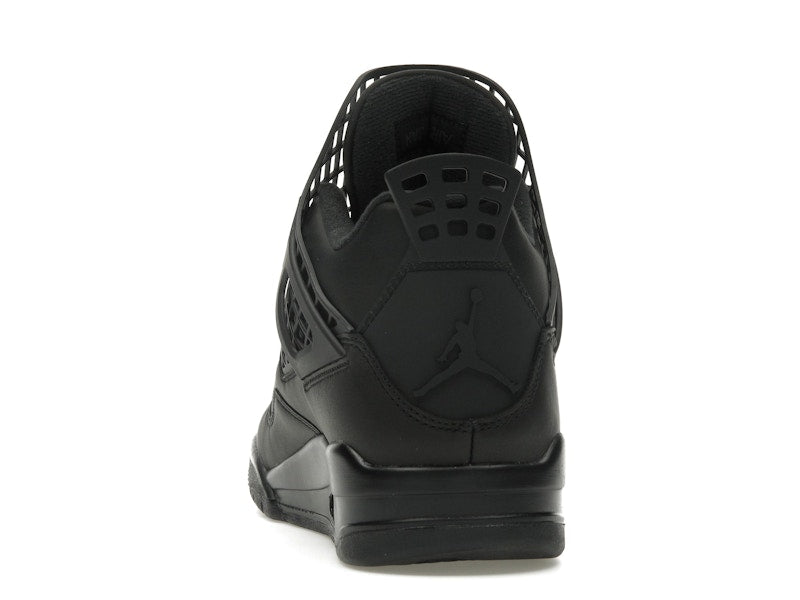 Air Jordan 4 Retro Net Black - Black/Black-Metallic Silver - FN7251-001 - 26