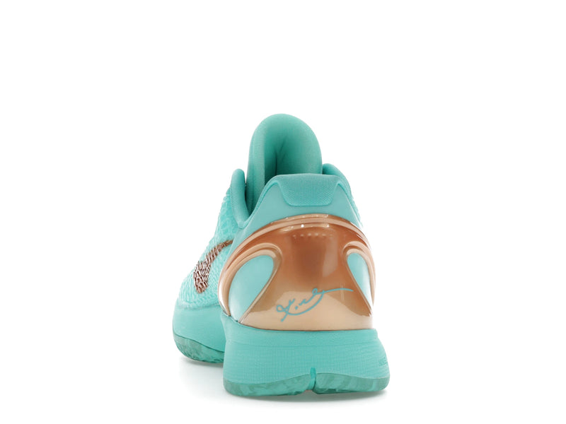 Nike Kobe 6 Protro Jalen Brunson Statue Of Liberty - Hyper Turquoise/Metallic Copper - IQ5774-300 - 26