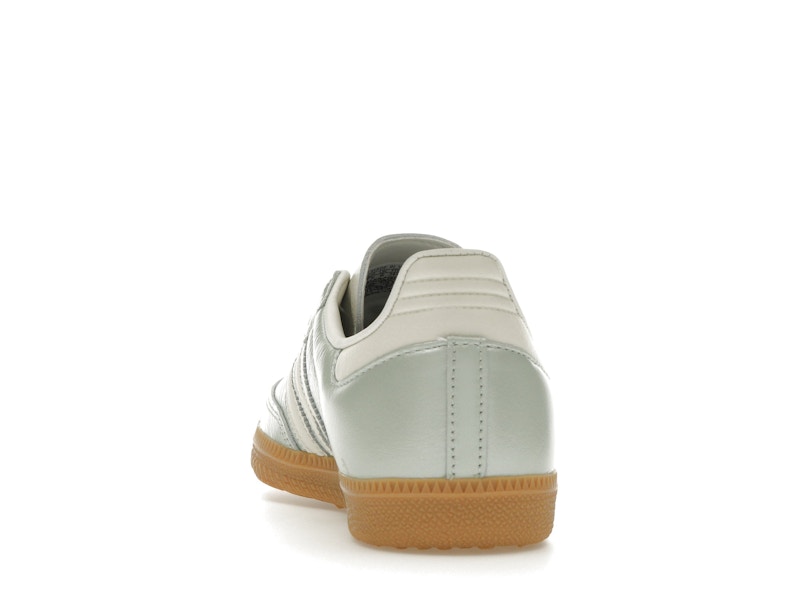 adidas Samba OG Linen Green Metallic (Women's) - Linen Green Metallic/Off White/Cyber Metallic - IG1965 - 26