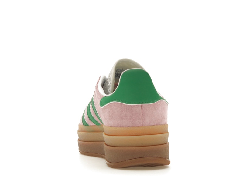 adidas Gazelle Bold True Pink (Women's) - True Pink/Green/Cloud White - IE0420 - 26