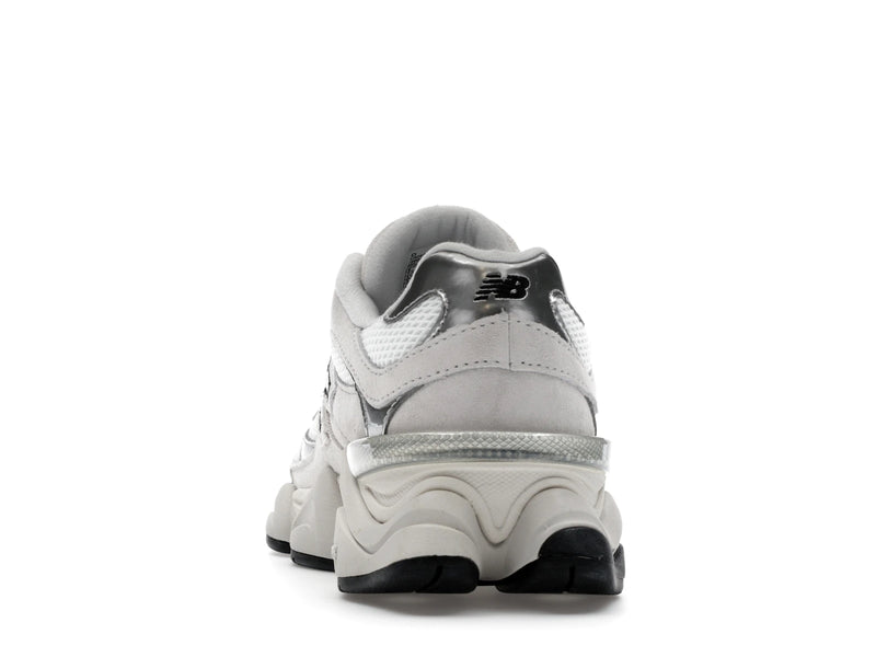 New Balance 9060 White Black Metallic Silver - White/Black/Metallic Silver - U9060JRB - 26