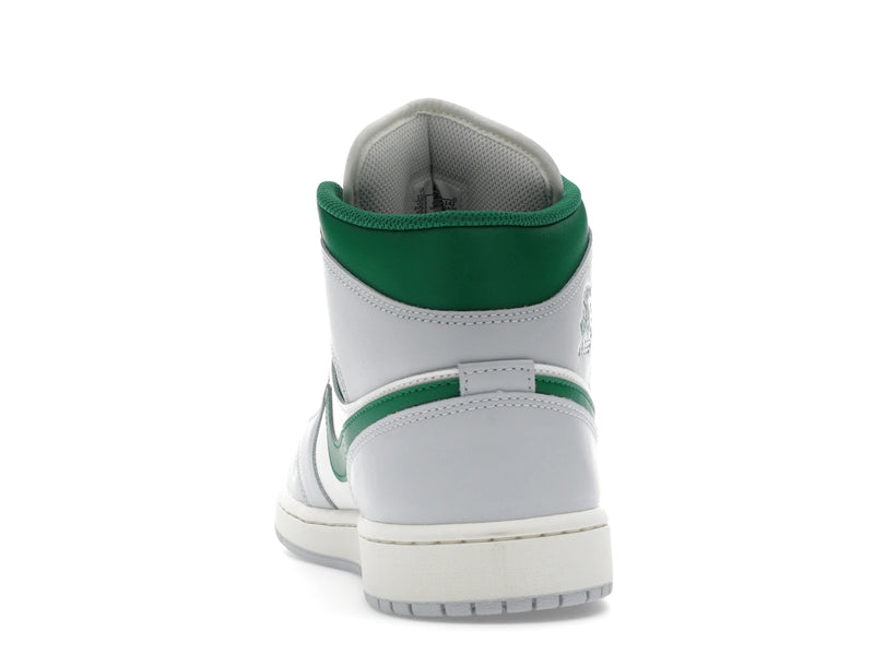 Air Jordan 1 Mid White Pure Platinum Pine Green - Summit White/Pure Platinum/Sail/Pine Green - DQ8426-142 - 26