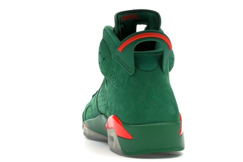 Air Jordan 6 Retro Gatorade Green - Pine Green/Orange Blaze-Pine Green - AJ5986-335 - 26