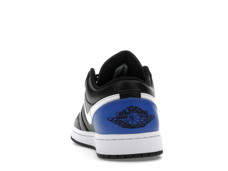 Air Jordan 1 Low Black Royal Toe - Black/White/Game Royal - 553558-042 - 26