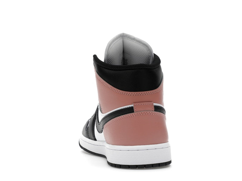 Air Jordan 1 Mid White Rust Pink Black - White/Rust Pink/Black - DQ8426-100 - 26