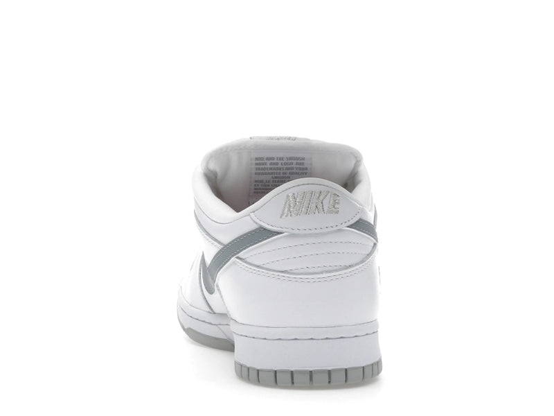 Nike SB Dunk Low Supreme 94 White Metallic Silver - White/Metallic Silver/White - HQ8487-100 - 26