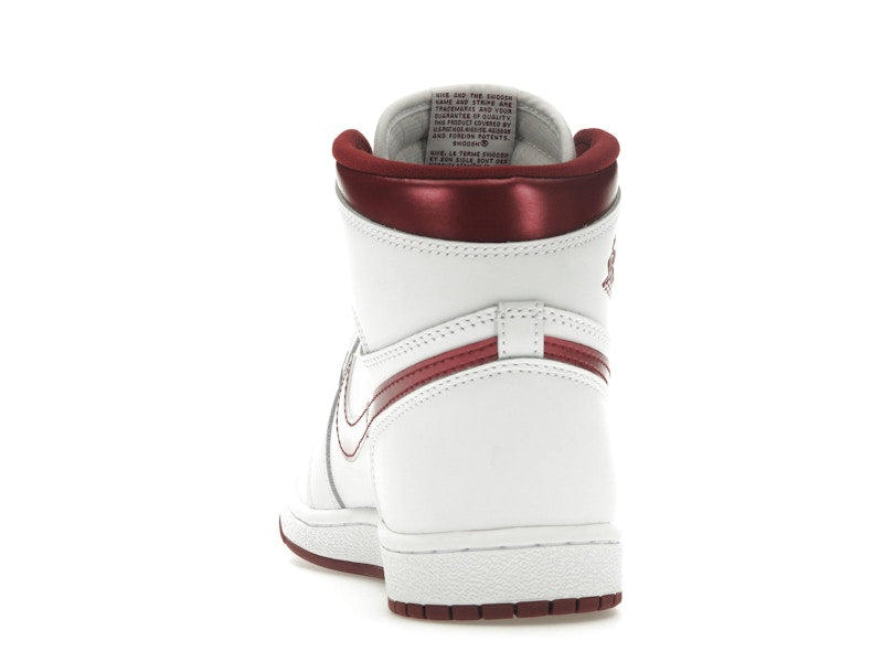 Air Jordan 1 Retro High 85 OG Metallic Burgundy - White/Team Red/White - BQ4422-161 - 26