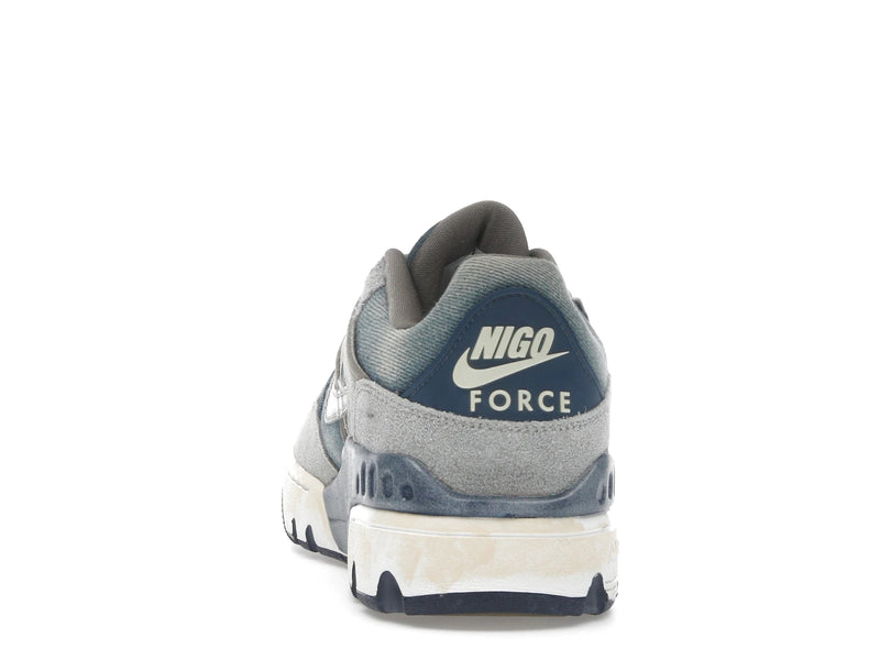 Nike Air Force 3 Low SP Nigo Olive Grey - Olive Grey/Metallic Pewter/Summit White/Navy/String - HQ0262-001 - 26