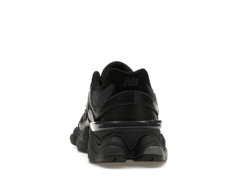 New Balance 9060 Triple Black Leather - U9060NRI - 26