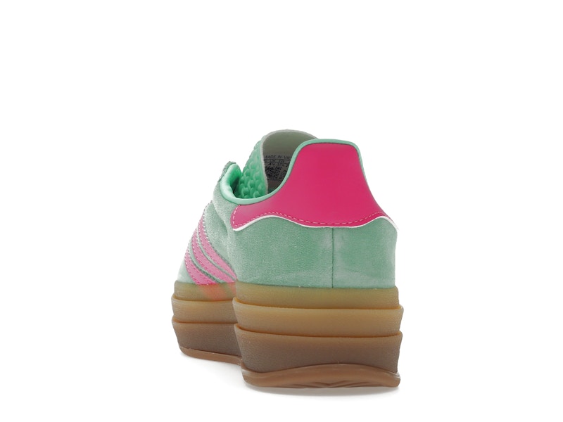 adidas Gazelle Bold Pulse Mint Pink (Women's) - Pulse Mint/Screaming Pink/Gum - H06125 - 26