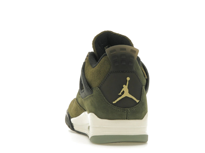 Air Jordan 4 Retro SE Craft Medium Olive - Medium Olive/Pale Vanilla/Khaki/Black/Sail - FB9927-200 - 26