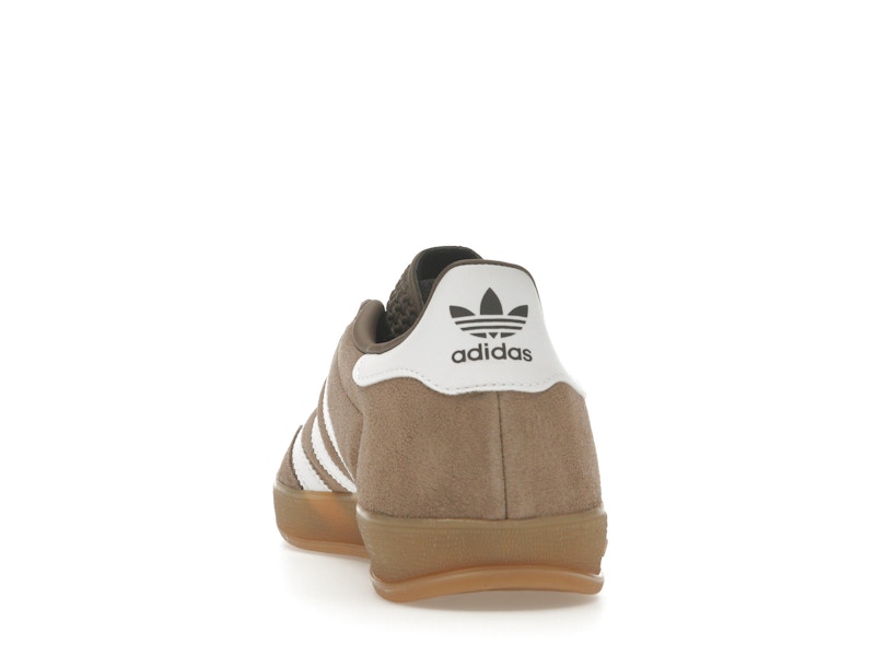 adidas Gazelle Indoor Earth Strata White Gold Metallic - Earth Strata/Cloud White/Gold Metallic - JQ0175 - 26