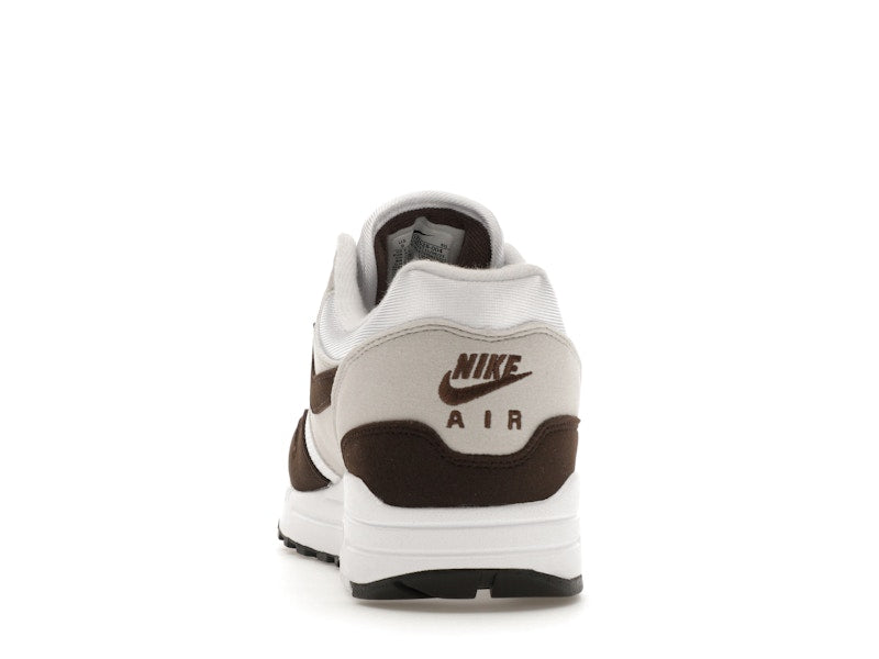 Nike Air Max 1 '87 Baroque Brown (Women's) - Neutral Grey/Baroque Brown/White/Black - DZ2628-004 - 26