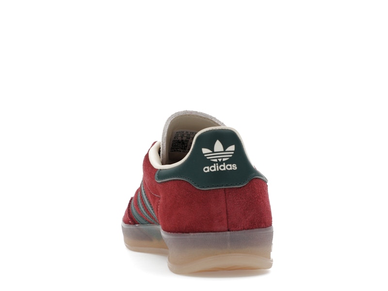 adidas Gazelle Indoor Shadow Red Shadow Green - Shadow Red/Shadow Green/Wonder White - JH5403 - 26