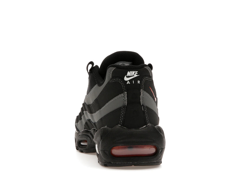 Nike Air Max 95 Black Grey Safety Orange - Black/Grey/Safety Orange - DX2657-001 - 26