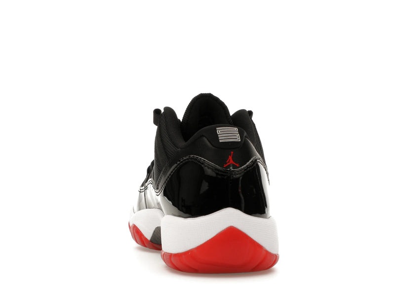 Air Jordan 11 Retro Low Bred (2025) (GS) - Black/White-Varsity Red - FV5121-006 - 26