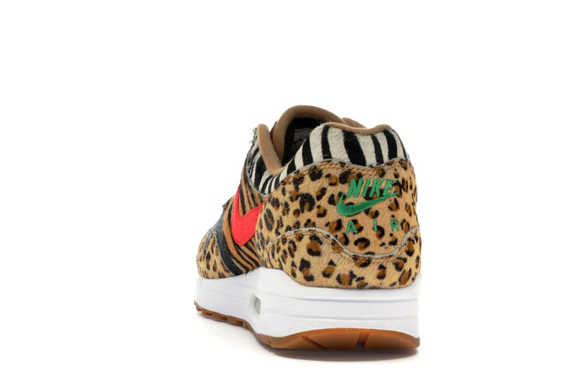 Nike Air Max 1 Atmos Animal Pack 2 (2018) Black Box - Wheat/Sport Red-Bison-Classic Green - AQ0928-700 - 26