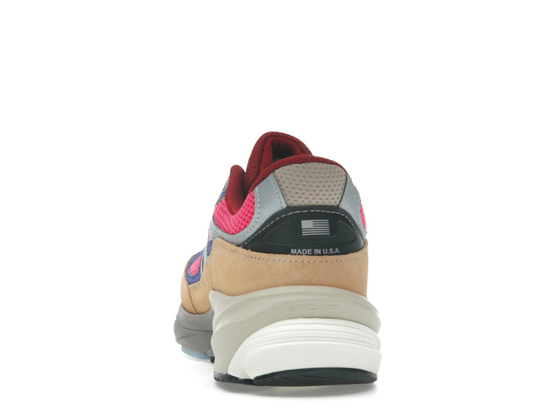 New Balance 990v6 Miusa Action Bronson Ainozama - Beige/Purple/Pink - U990AT6 - 26
