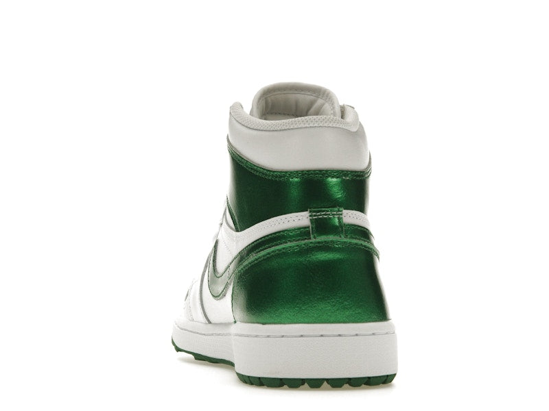Air Jordan 1 Retro High Golf Metallic Green - White/Pine Green - DQ0660-130 - 26