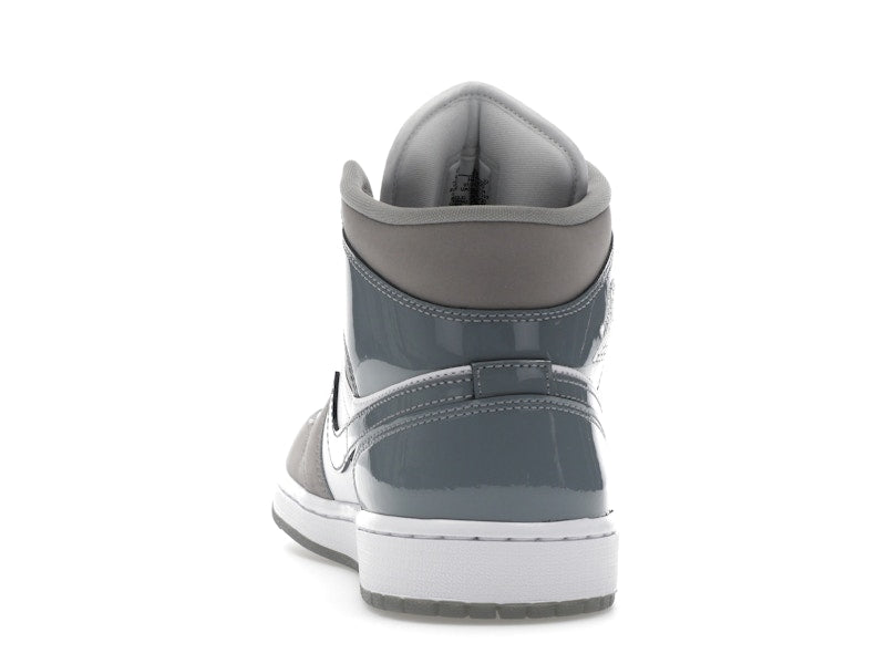 Air Jordan 1 Mid SE White Medium Grey Cool Grey - widok 26