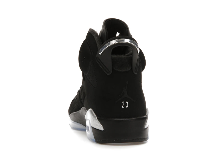 Air Jordan 6 Retro Metallic Silver - Black/Black/Metallic Silver - DX2836-001 - 26
