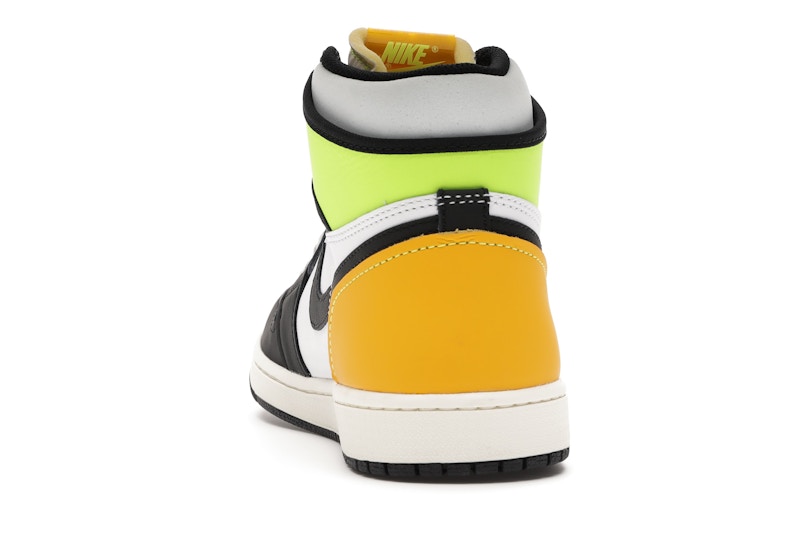 Air Jordan 1 Retro High White Black Volt University Gold - White/Black-Volt-University Gold - 555088-118 - 26