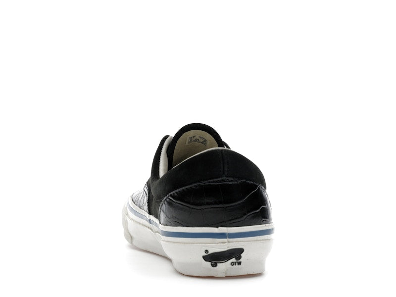 Vans OTW Era 95 Black Patent Crocodile - vue 27
