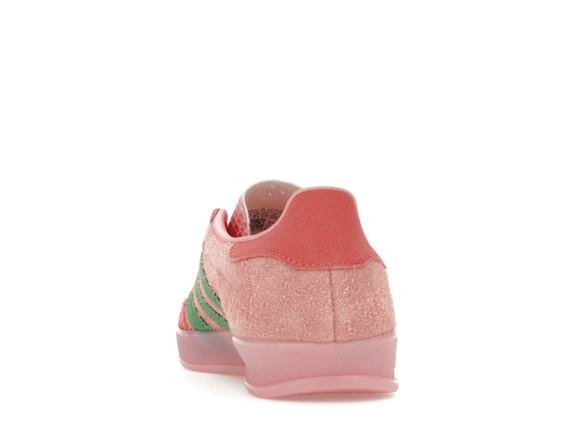 adidas Gazelle Indoor Semi Pink Spark Preloved Scarlet (Women's) - Semi Pink Spark/Preloved Green/Preloved Scarlet - IG6782 - 26