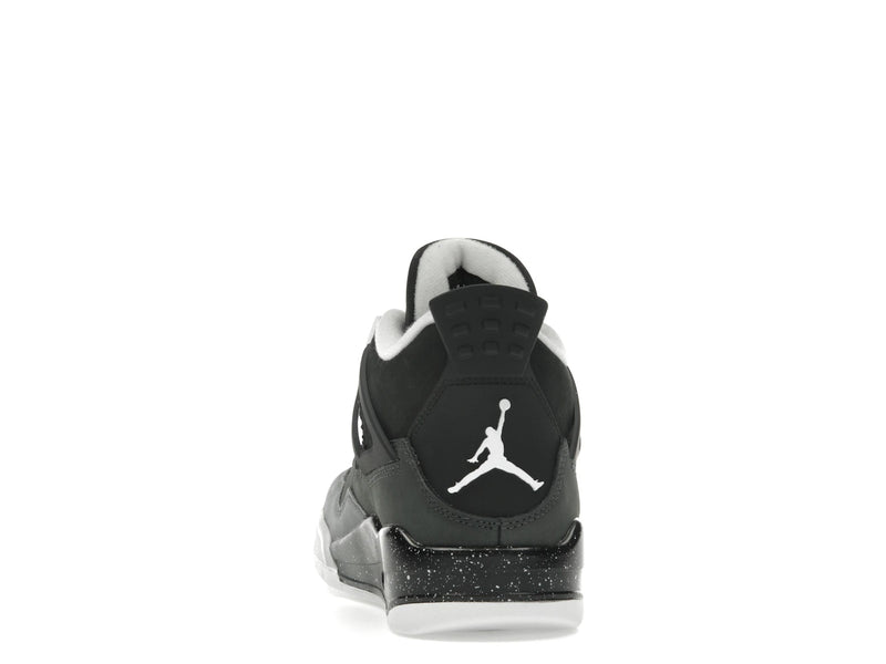Air Jordan 4 Retro Fear (2024) (GS) - Black/White/Anthracite/Black/Pure Platinum - FQ8213-002 - 26