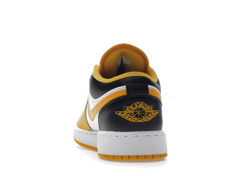 Air Air Jordan 1 Low University Gold White (GS) - Taxi/White/Black - 553560-701 - 26
