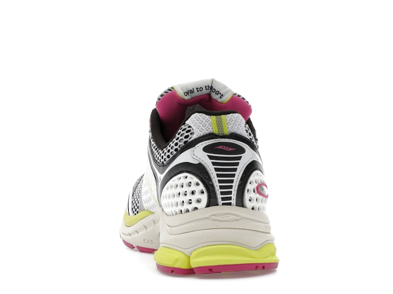 Saucony Progrid Triumph 4 White Fluo Pink - White/Fluo - S70704-14 - 26